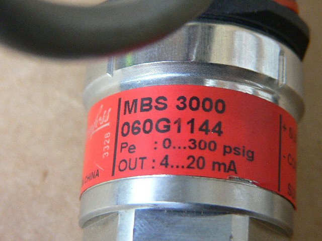 DANFOSS MBS 3000 060G1144 Pressure Transmitter Fen Industrial